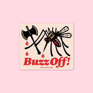 Buzz Off Sticker