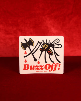 Buzz Off Sticker