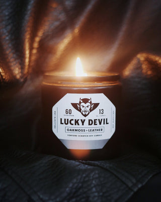 Fortune Scratch-Off Candle - Lucky Devil