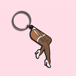 Mystery Girly Legs Keychain