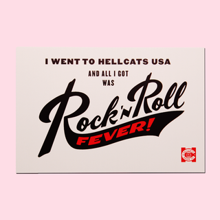 Rock N Roll Fever Postcard