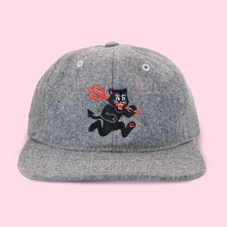 Mascot Hat - Gray Wool