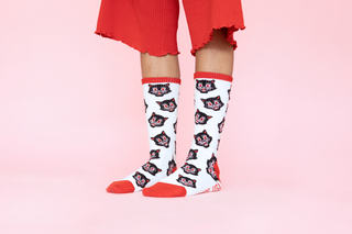 Cat Mascot Socks