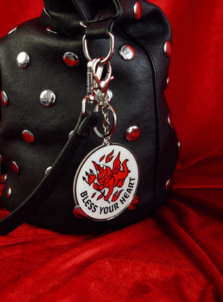 Bless Your Heart Bag Charm