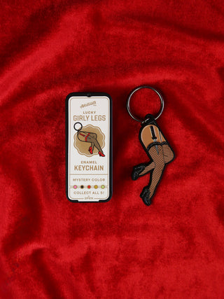 Mystery Girly Legs Keychain
