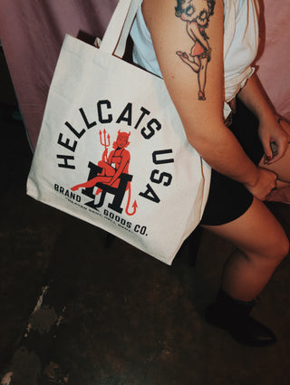 Lady Hex Tote Bag