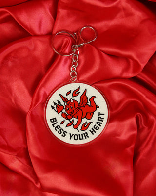 Bless Your Heart Bag Charm