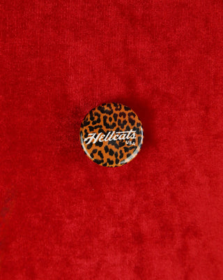 Leopard Logo Button