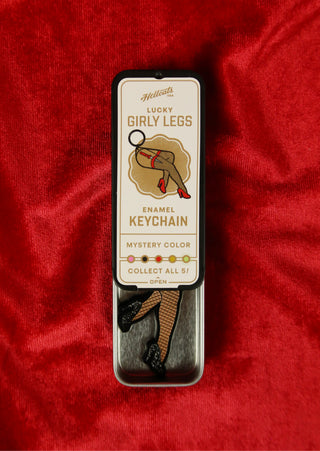 Mystery Girly Legs Keychain