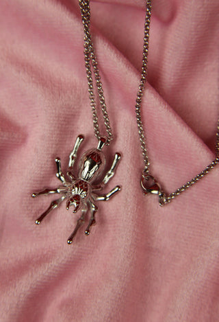 Spider Skull Necklace