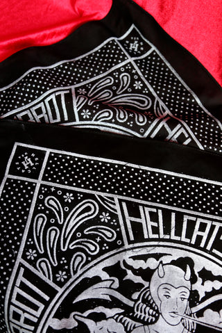 Hand-Printed Bandana