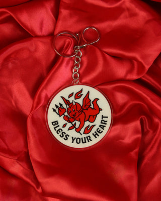 Bless Your Heart Bag Charm