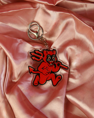 Devil Hex Keychain