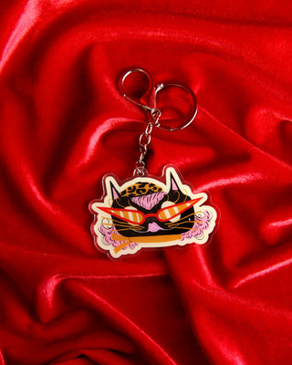 Soft Rat Keychain - Sunglasses Babe