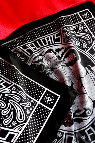 Hand-Printed Bandana