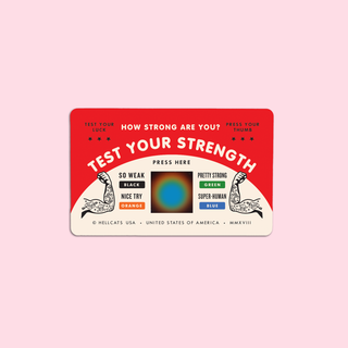 Strength Test Mood Card