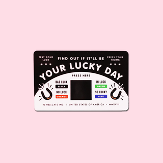Lucky Day Mood Card