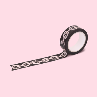 Chains Paper Tape - Black