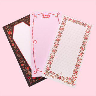 Coffin & Roses Notepad