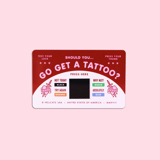 Tattoo Mood Card