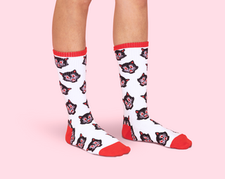 Cat Mascot Socks